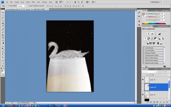 Creation of Swan : Step 8